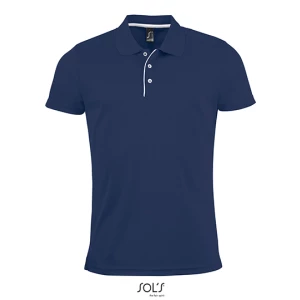 Men\u0027s\u0020Sports\u0020Polo\u0020Shirt\u0020Performer - French Navy