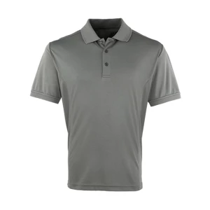 Men\u0027s\u0020Coolchecker\u00AE\u0020Piqu\u00E9\u0020Polo - Dark Grey (ca. Pantone 431C)