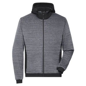 Men\u0027s\u0020Padded\u0020Hybrid\u0020Jacket - Carbon Melange