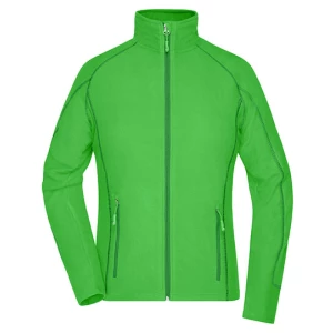 Ladies\u0027\u0020Structure\u0020Fleece\u0020Jacket - Green