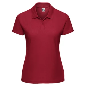 Ladies\u0027\u0020Classic\u0020Polycotton\u0020Polo - Classic Red