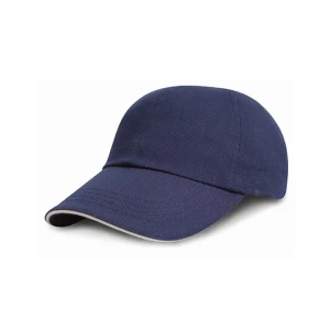 Junior\u0020Heavy\u0020Brushed\u0020Cotton\u0020Cap - Navy