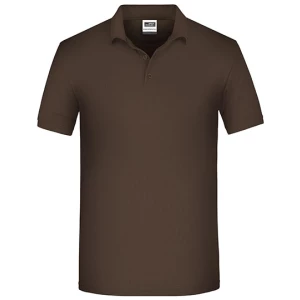 Men\u0027s\u0020Bio\u0020Workwear\u0020Polo - Brown