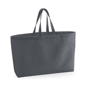 Oversized\u0020Canvas\u0020Bag - Graphite Grey