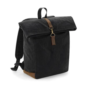 Heritage\u0020Waxed\u0020Canvas\u0020Backpack - Black