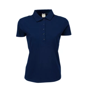 Women\u0027s\u0020Luxury\u0020Stretch\u0020Polo - Navy