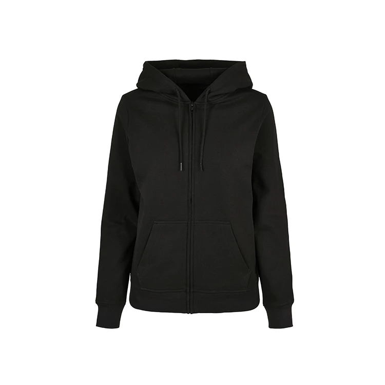 Ladies Basic Zip Hoody