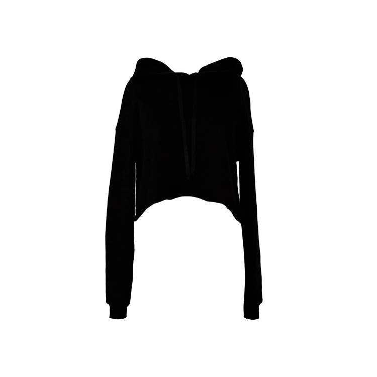 Women's Cropped Fleece Hoodie