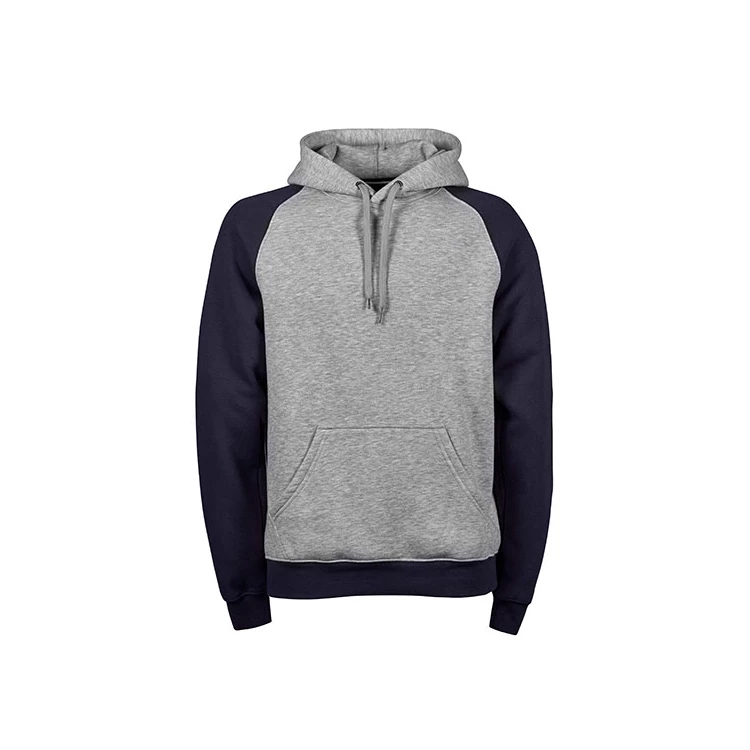 Two-Tone Hooded Sweatshirt