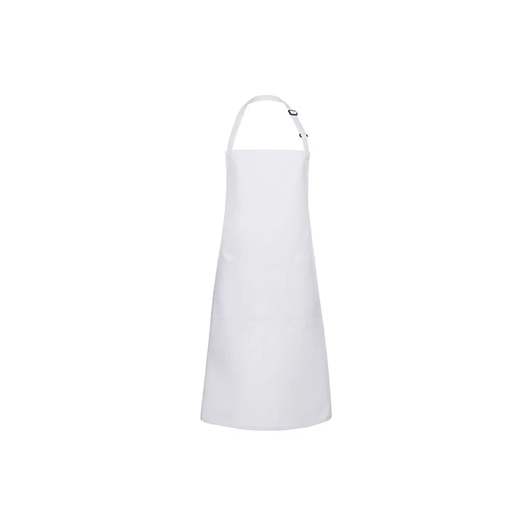 Oversized Bib Apron Basic with Buckle and Pocket