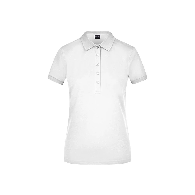 Ladies' Elastic Polo Piqué