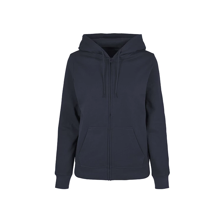 Ladies Basic Zip Hoody