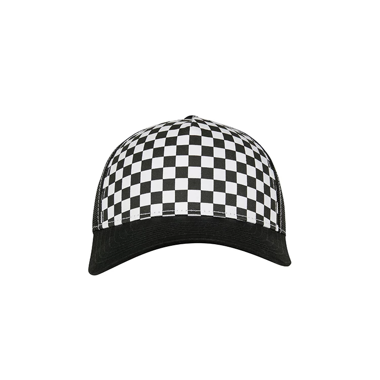 Checkerboard Retro Trucker