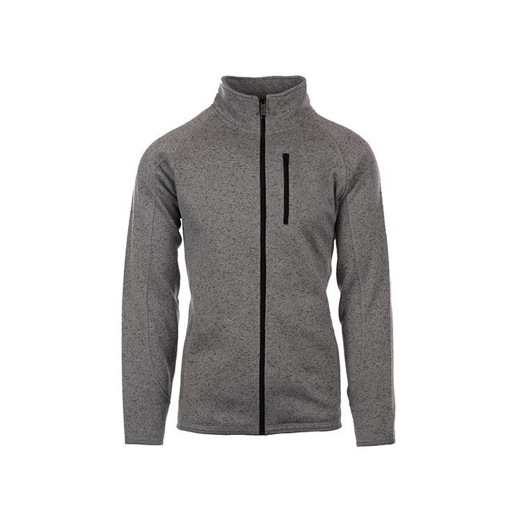 Men's Full Zip Sweater Knit Jacket