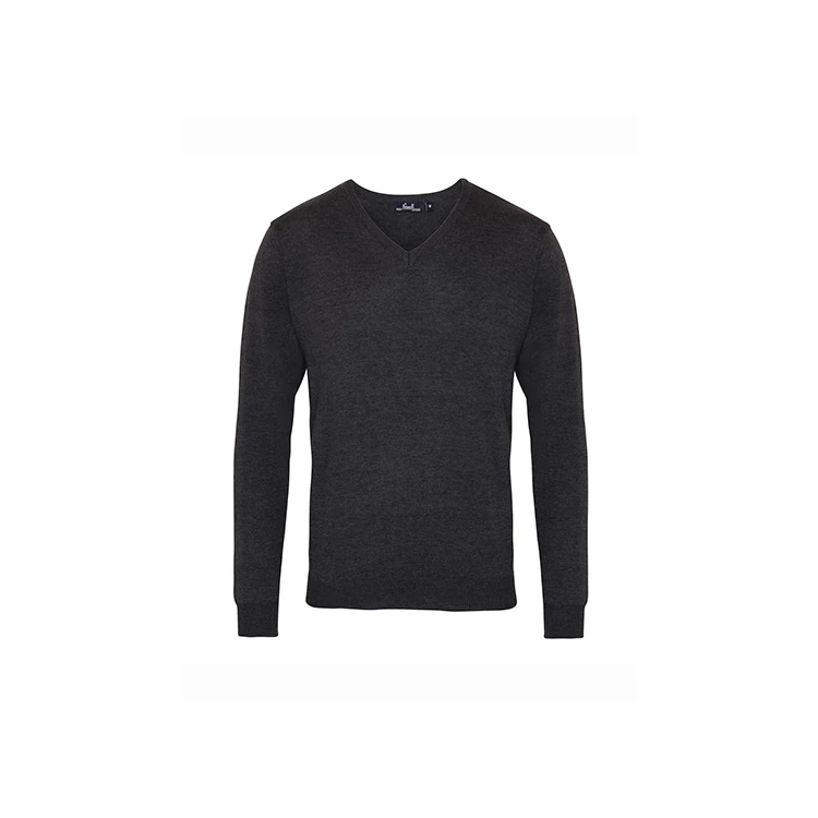 Men's V-Neck Knitted Sweater