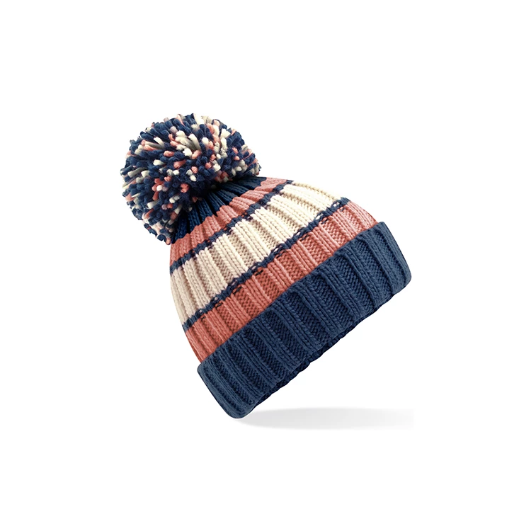 Hygge Striped Beanie