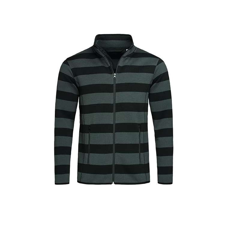 Striped Fleece Jacket