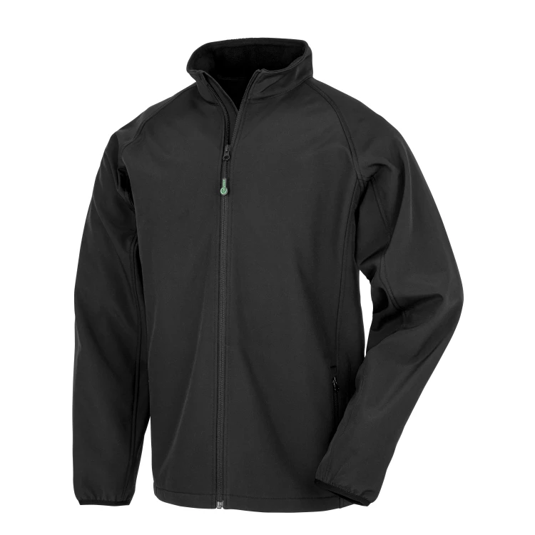 Recycled 2-Layer Printable Youth Softshell Jacket