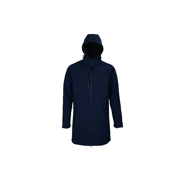 Men's Long Softshell Coat Achille