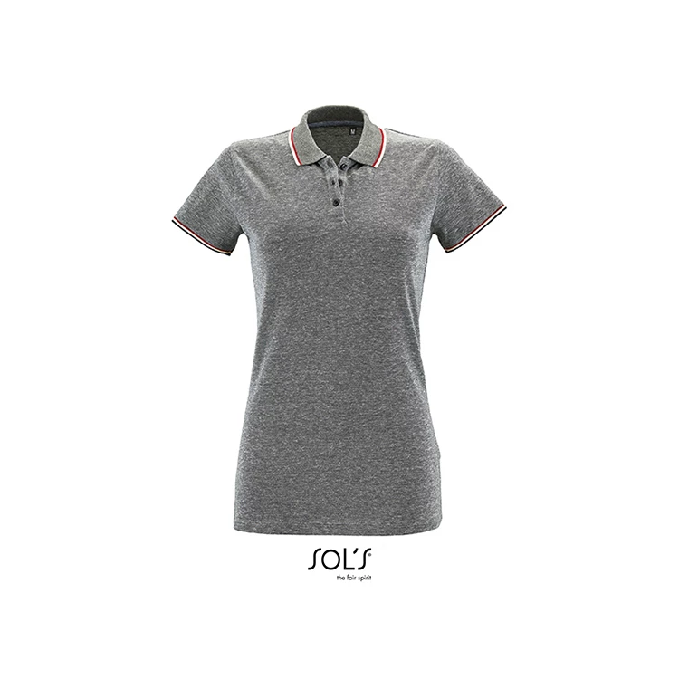 Women's Heather Polo Shirt Paname