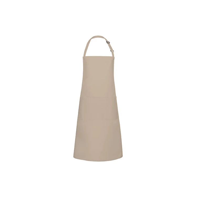 Oversized Bib Apron Basic with Buckle and Pocket