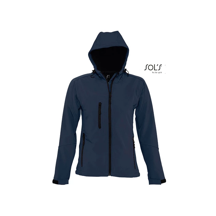 Women's Hooded Softshell Jacket Replay