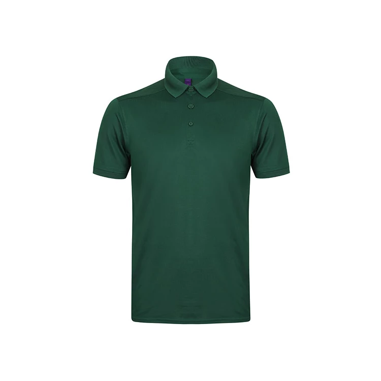 Men's Slim Fit Stretch Polo Shirt + Wicking Finish