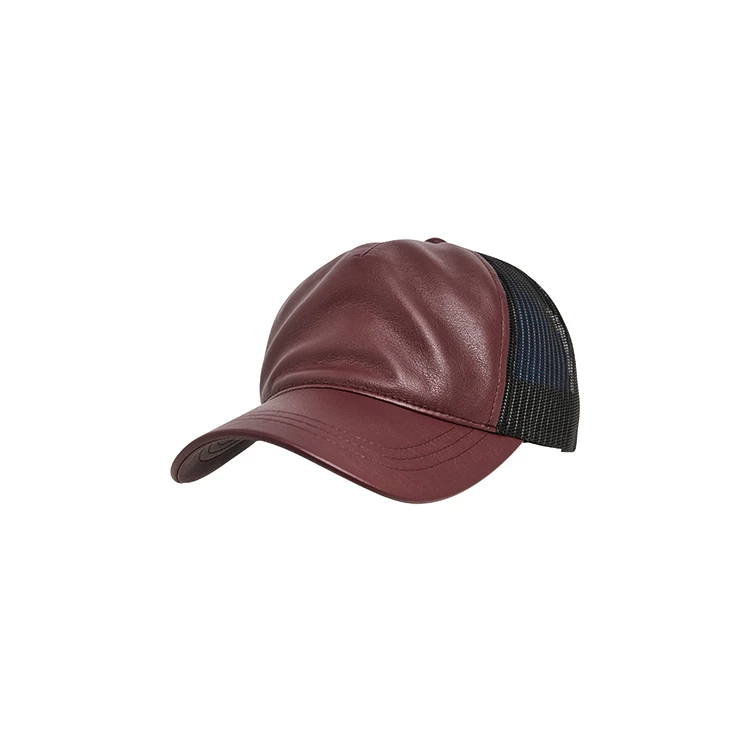 Leather Trucker Cap