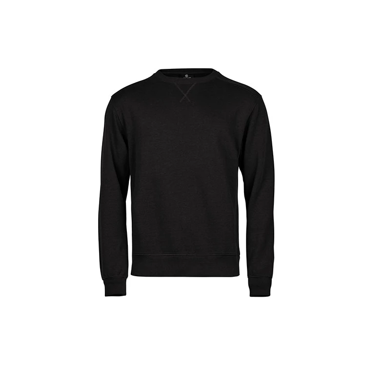 Ribbed Interlock Crew Neck