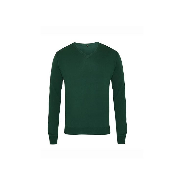 Men's V-Neck Knitted Sweater