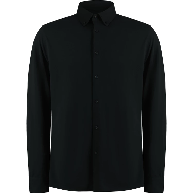 Tailored Fit Superwash® 60º Pique Shirt Long Sleeve