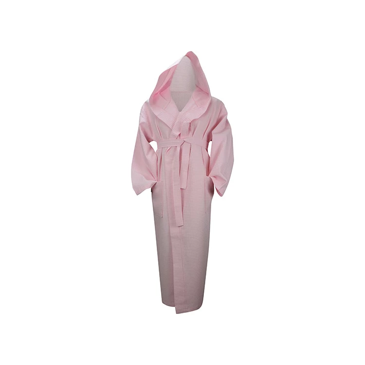 Robezz® Waffle Bathrobe With Hood