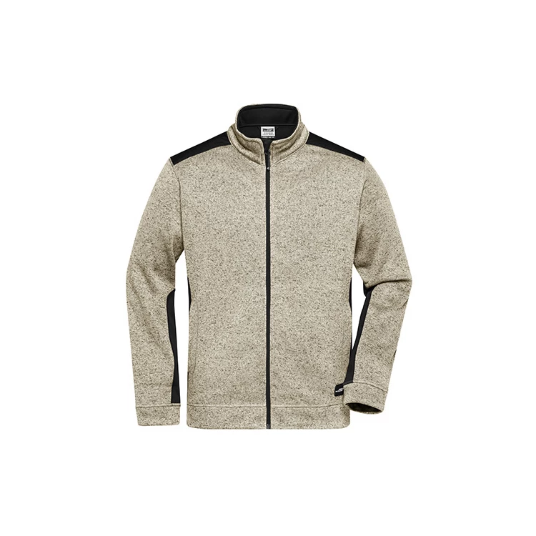 Men's Knitted Workwear Fleece Jacket -STRONG-