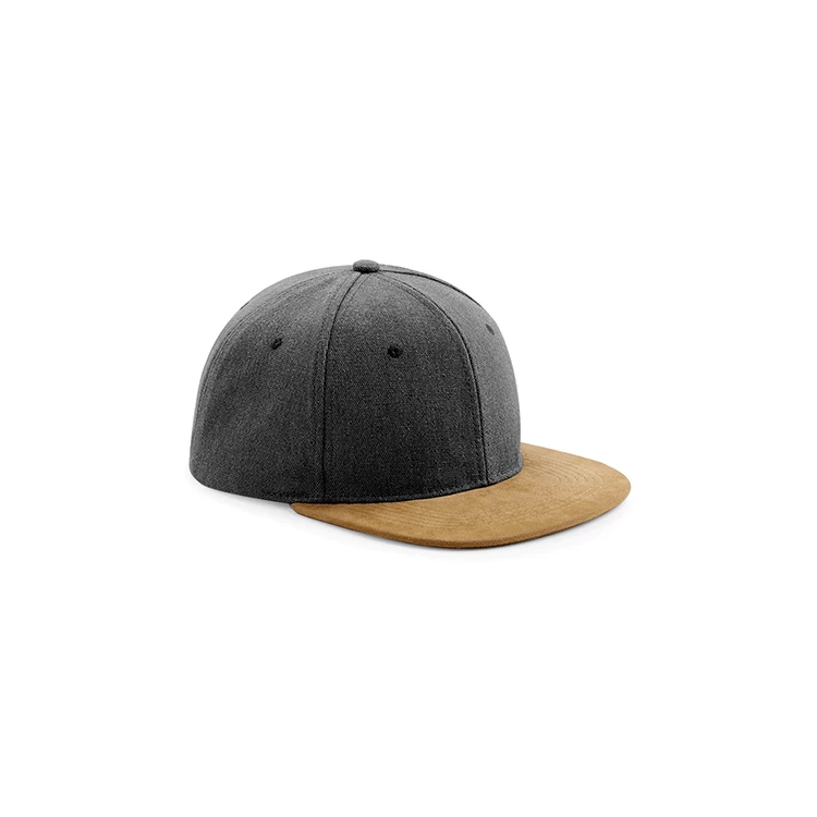 Suede Peak Snapback