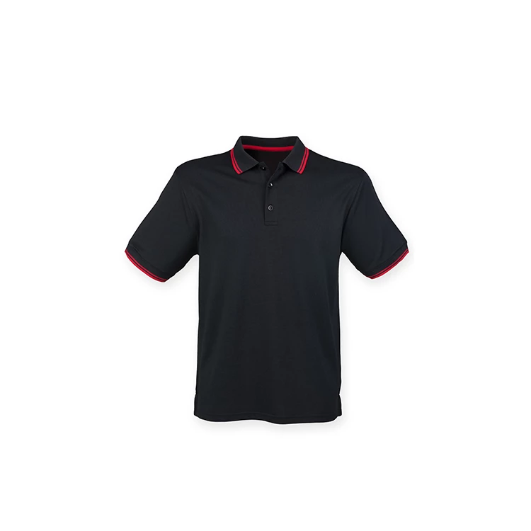 Men's Coolplus® Short Sleeved Tipped Polo Shirt