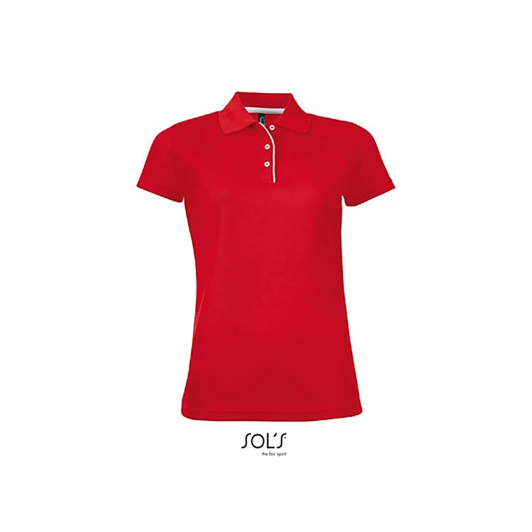 Women's Sports Polo Shirt Performer