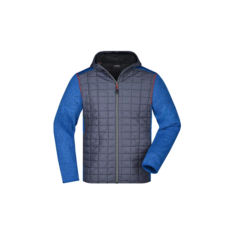 Men's Knitted Hybrid Jacket