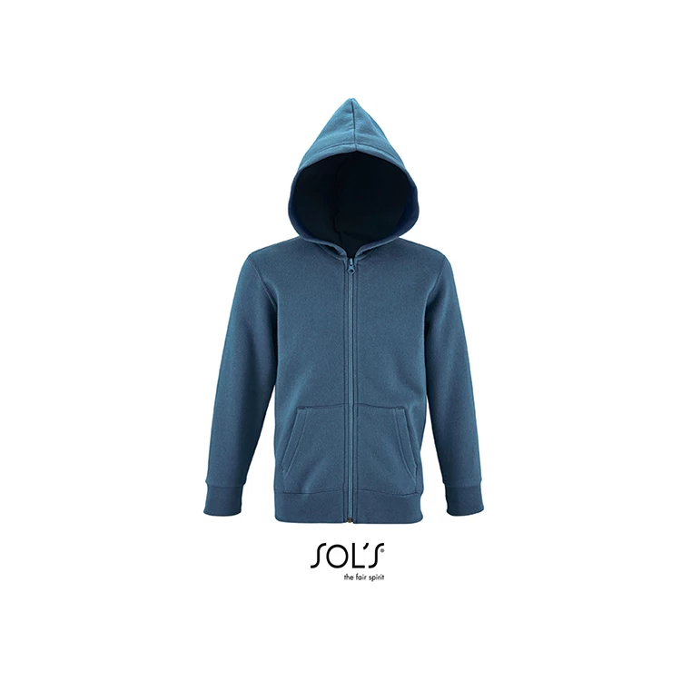 Kids' Zip Hoodie Stone