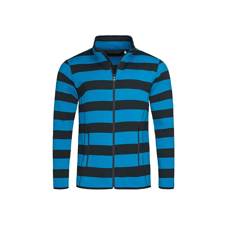 Striped Fleece Jacket