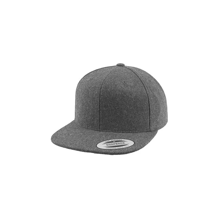 Melton Wool Snapback Cap