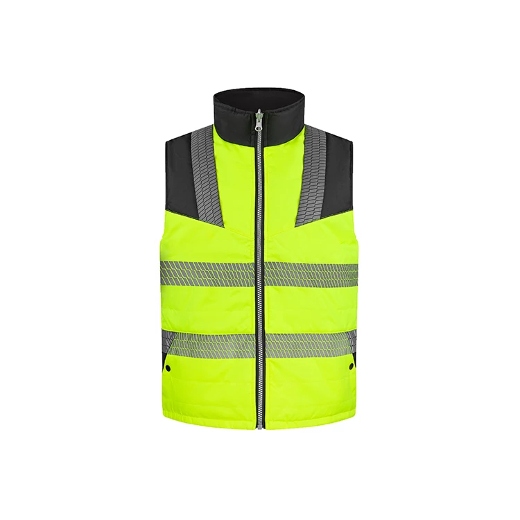 Hi-Vis Reversible Softshell Bodywarmer Elbrus