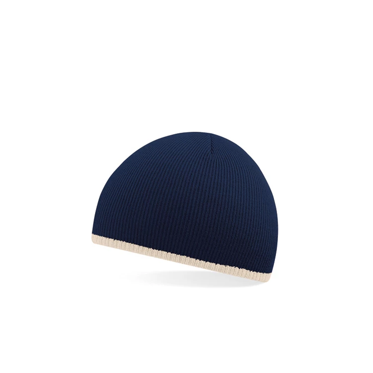 Two-Tone Pull-On Beanie