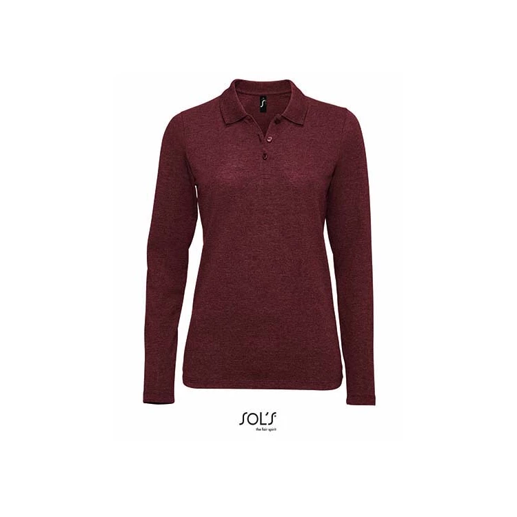 Women's Long-Sleeve Piqué Polo Shirt Perfect