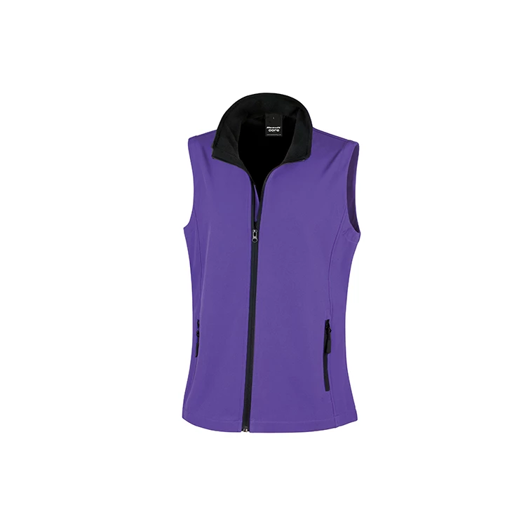 Women's Printable Soft Shell Bodywarmer