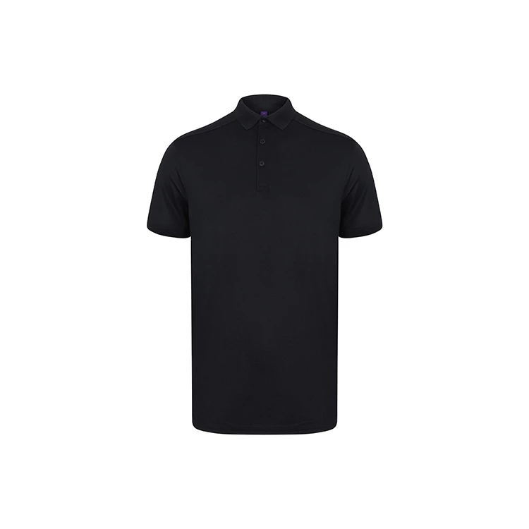 Men's Slim Fit Stretch Polo Shirt + Wicking Finish