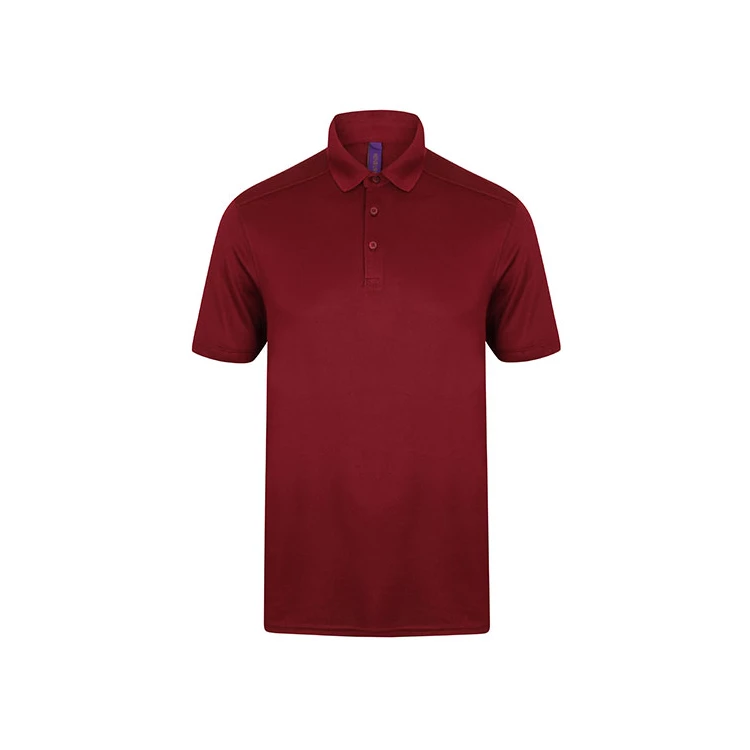 Men's Slim Fit Stretch Polo Shirt + Wicking Finish