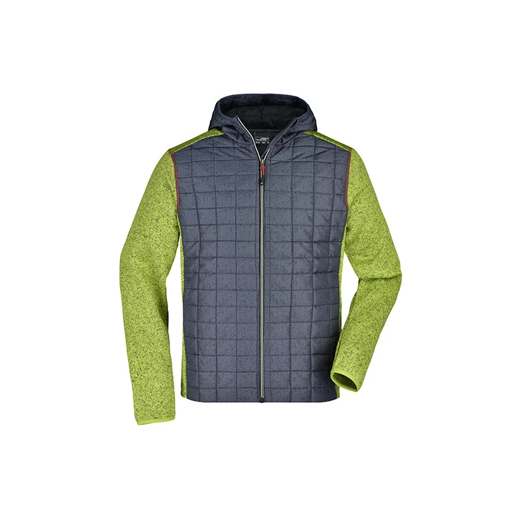 Men's Knitted Hybrid Jacket