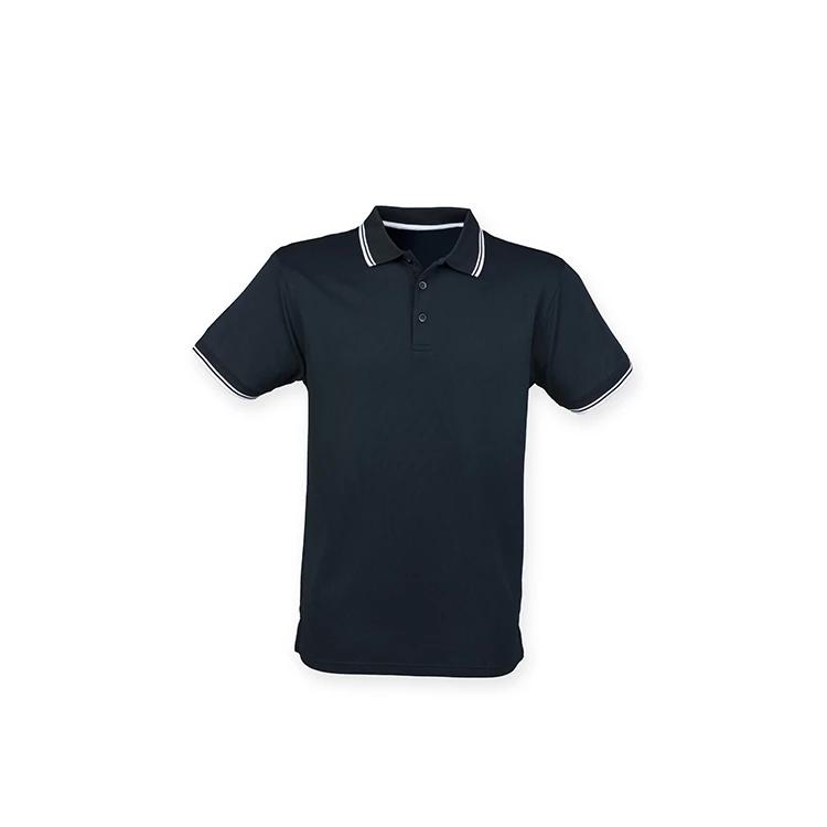 Men's Coolplus® Short Sleeved Tipped Polo Shirt