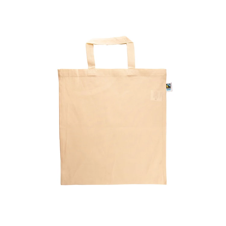 Fairtrade Cotton Bag Short Handles