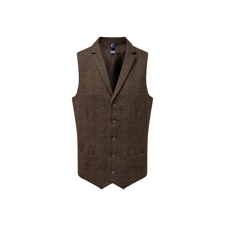 Men's Herringbone Waistcoat